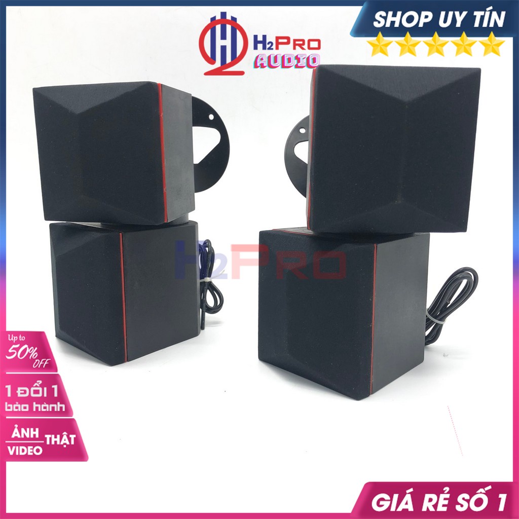 Bộ 4 Loa 2 Trung-2 Treble Thumper At-929, Loa Nâng Tiếng Treble-Mid Cao Cấp-200W-8 Ôm-Lời Sáng (Tụ Hàn Sẵn)-H2Pro Audio