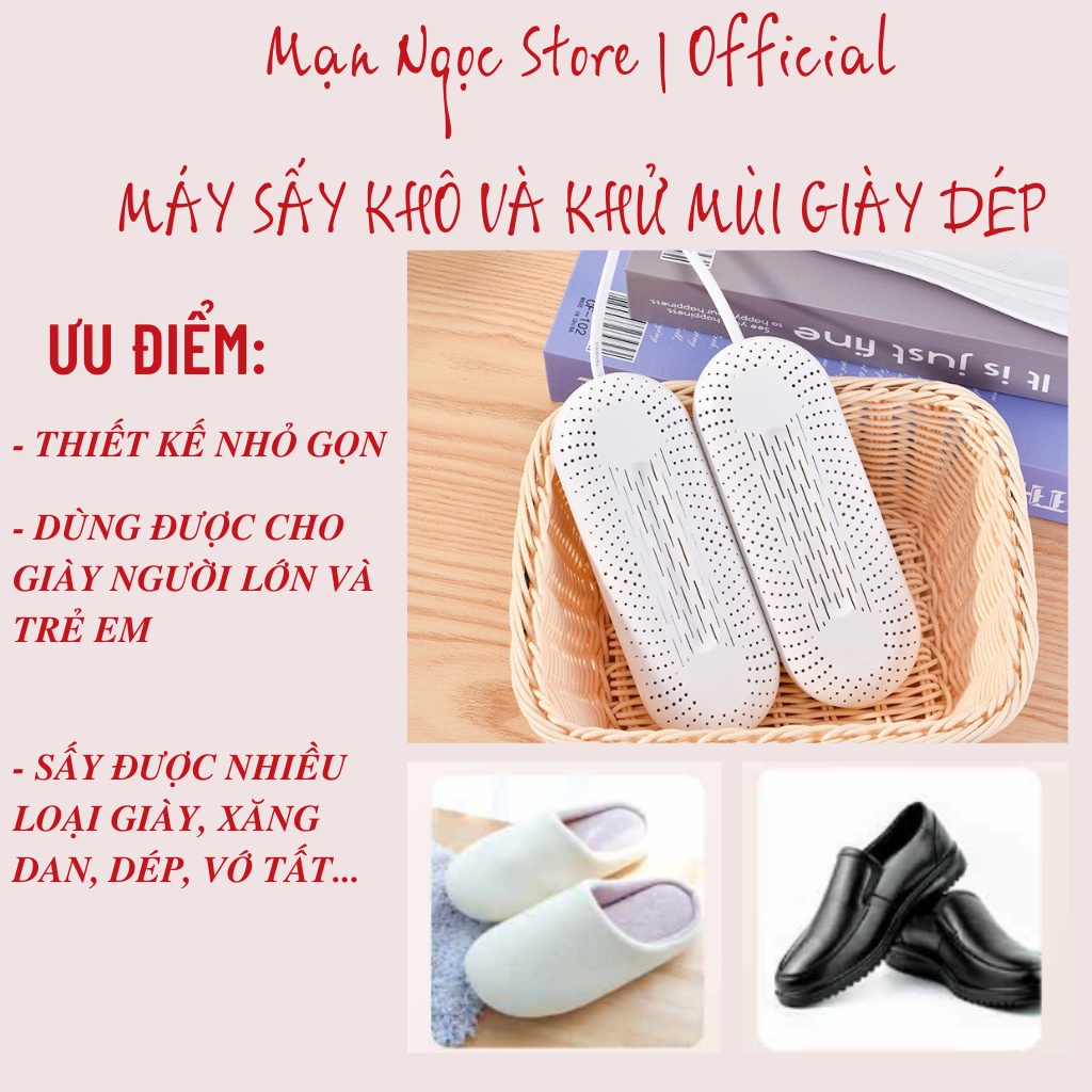 Máy sấy giày công nghệ ShoeZero, Sothing, XiaoMi, máy tự động sấy khô khử mùi giày dép, máy sấy có hẹn giờ