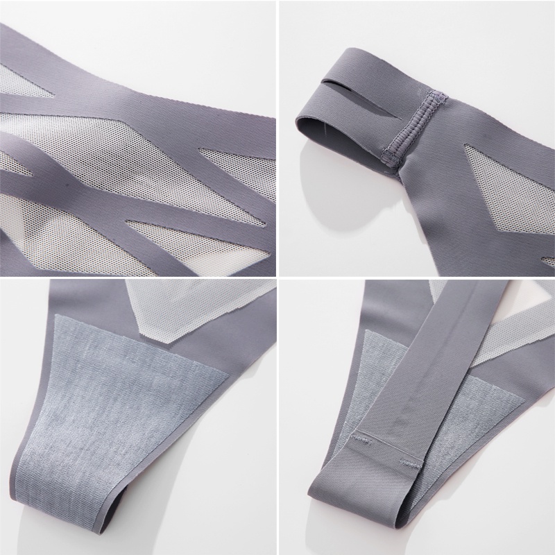 Cute Byte Quần Lót Lưới Không Đường May Gợi Cảm Dễ Thương Cho Nữ