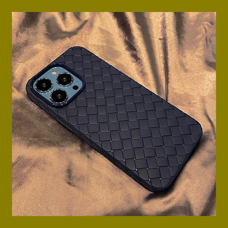 Ốp Điện Thoại Dẻo Dạng Bện Chống Sốc Thoáng Khí Cho Iphone 13 12 11 Pro Max Xs X XR Max 7 8 PLUS