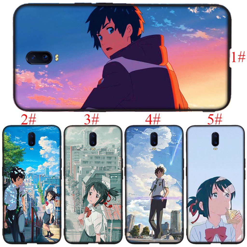 CU98 Your Name Silicone Case Soft Cover OPPO A3s A5s A7 2018 A37 Neo 9 A39 A57 A59 F1s A77 F3 A83 A1 F5 A73 F7 F9 Pro A7X