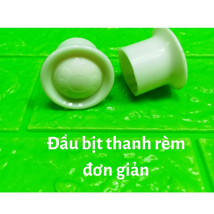 Thanh treo rèm❤️Combo thanh treo rèm 1 lớp, 2 lớp đủ phụ kiện từ 1m đến 2m