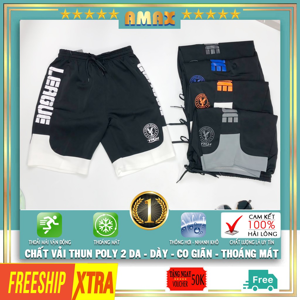 Quần đùi nam short nam thun thể thao Q43 quần sọt nam đẹp ngắn lưng thun cao cấp có size lớn cho người mập big size