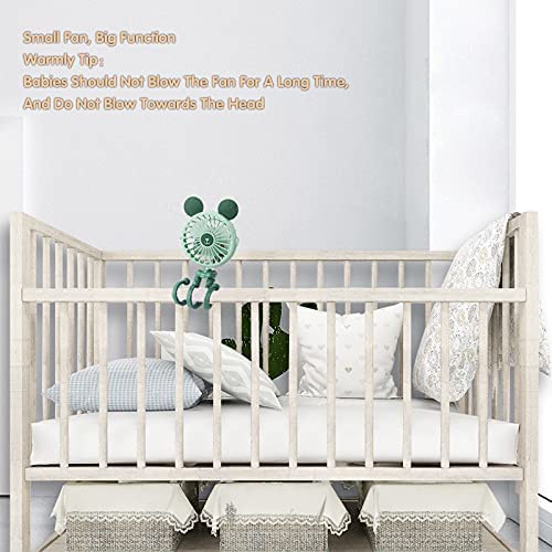 Quạt Mini Kẹp Trên Xe Đẩy Em Bé/Xe Đẩy Em Bé Có Thể Sạc Lại Được