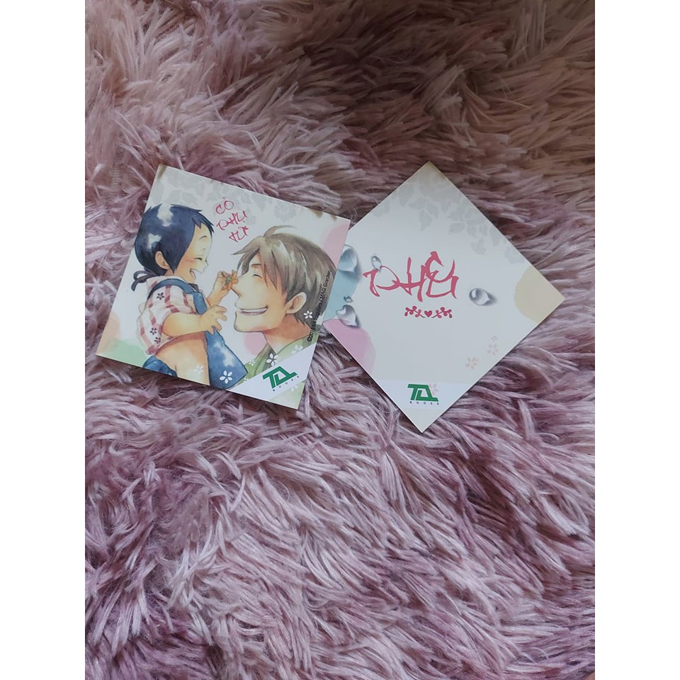 Bookmark + Postcard Cỏ Phụ Tử