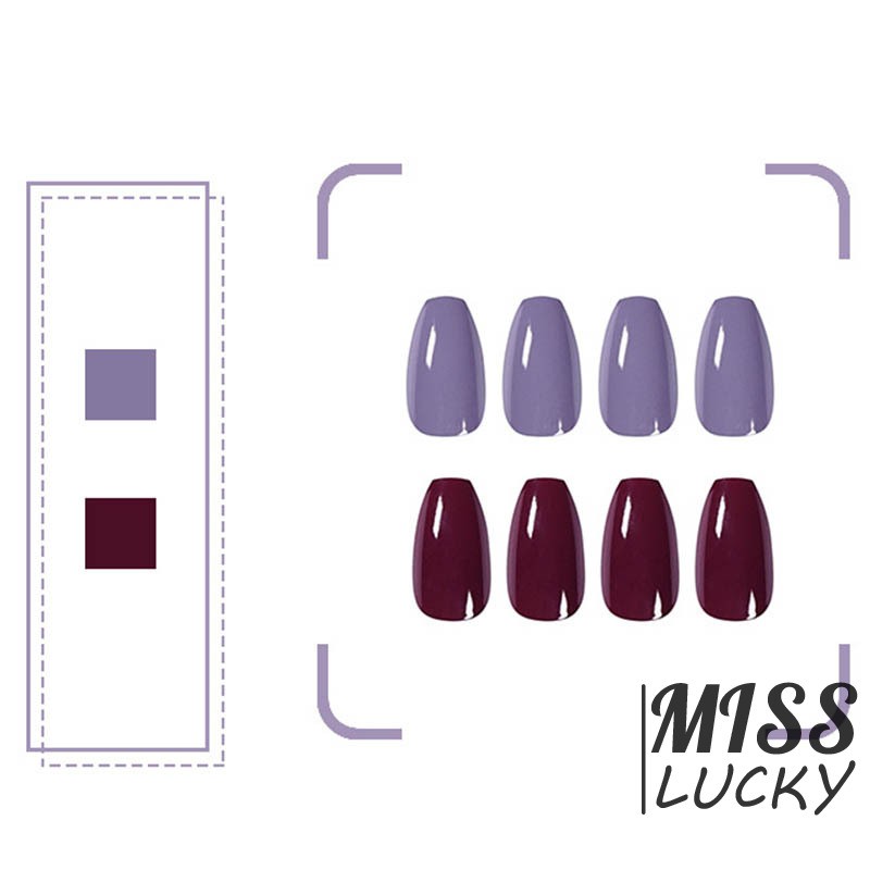 Set 24 Móng Tay Giả Hình Vịt Xinh Xắn