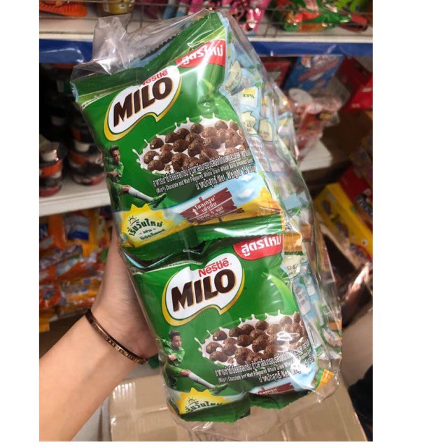 Lốc 12 Gói Snack Ngũ Cốc Milo