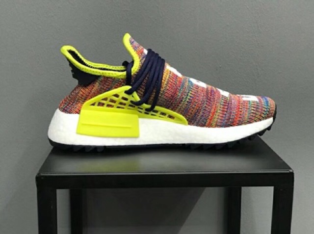 ADIDAS HUMAN RACE NMD Giày thể thao cao cấp phối thổ cẩm độc đáo dành cho nam và nữ