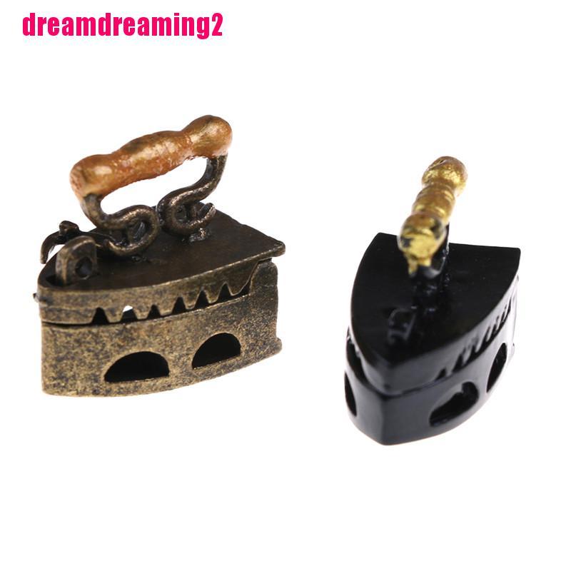 Mô Hình Nhà Búp Bê Mini Bằng Sắt Dễ Thương Xinh Xắn