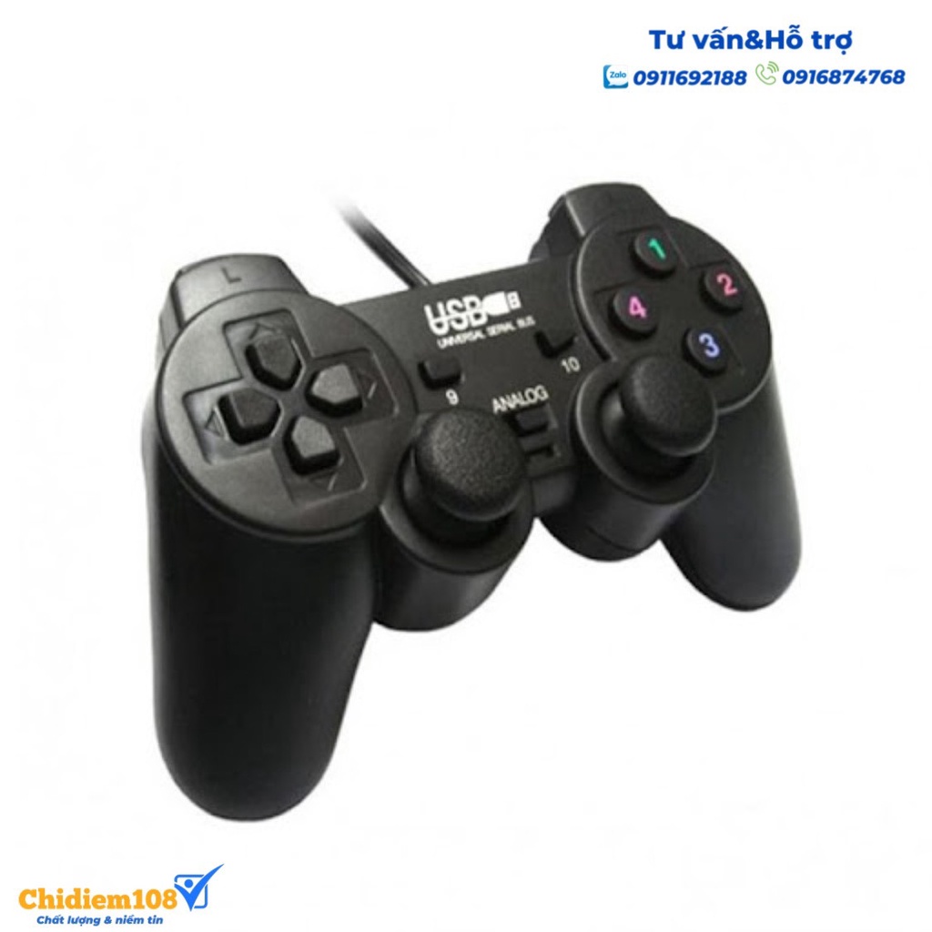 Tay bấm game đơn rung EW – 2008