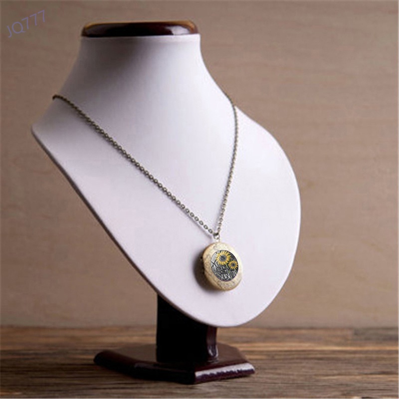 Dây chuyền mặt mở ra được phong cách Âu Mỹ xinh xắn thời trang