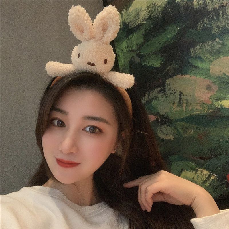 CC61 Cài tóc băng đô bờm tóc nữ GẤU - THỎ dang tay