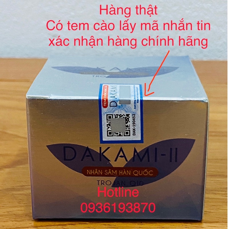 DAKAMI II  [CHÍNH HÃNG] ❤️ DAKAMI CHỐNG LÃO HOÁ DƯỠNG TRẮNG DA