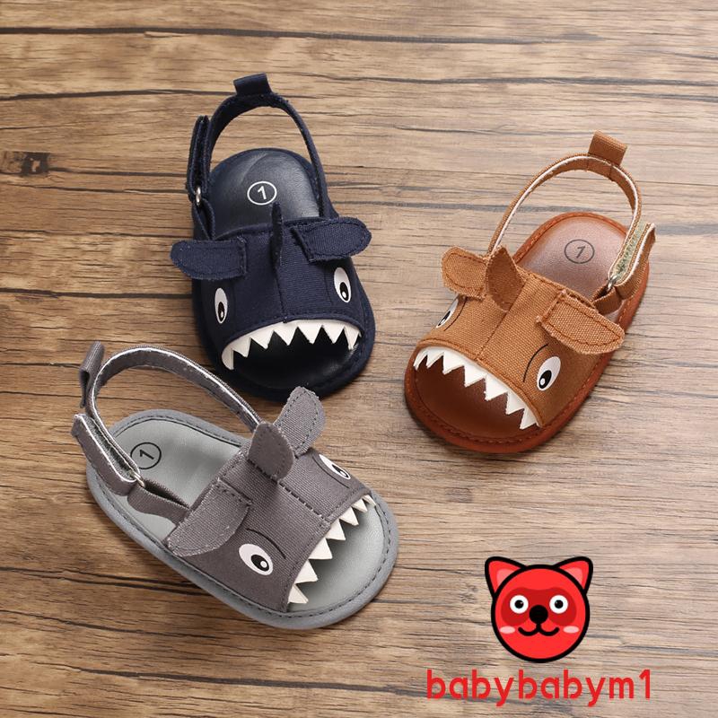 Giày Sandal Đế Mềm Chống Trượt Cho Bé Tập Đi