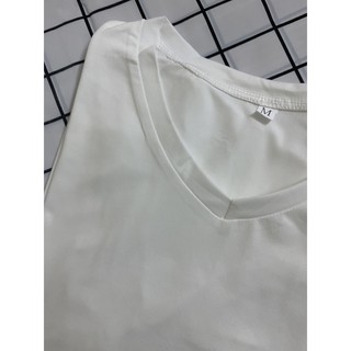 Áo thun tay ngắn cổ tim basic [ATH02]