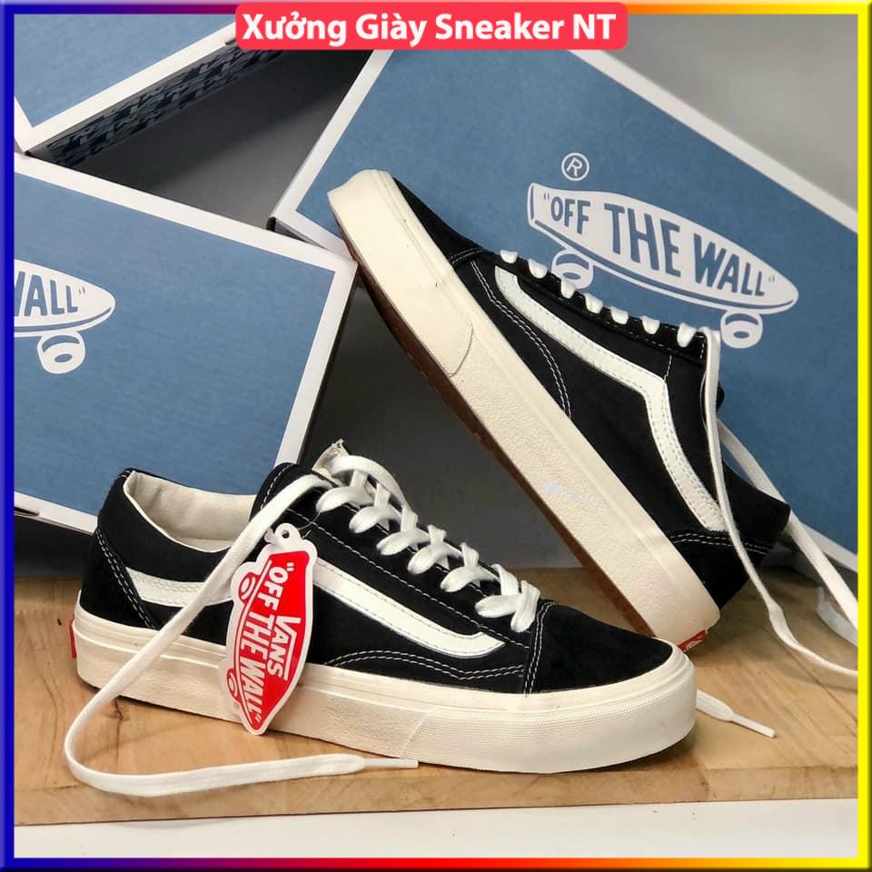 GIÀY VANS ĐEN VAULT , OLD , FOG , Giày sneaker van caro , giày thể thao đẹp | BigBuy360 - bigbuy360.vn