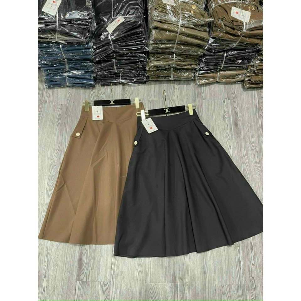 Chân Váy Xòe Dáng Dài Ms 93