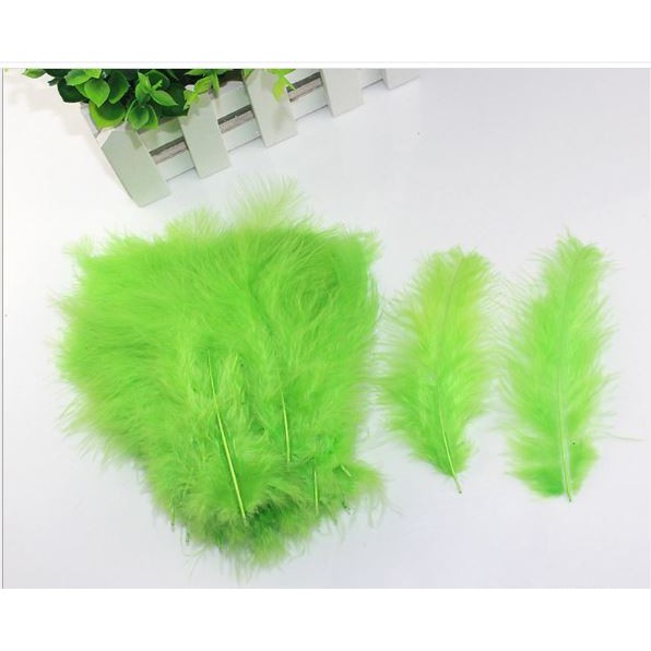 10 lông vũ xù mịn 12-18cm