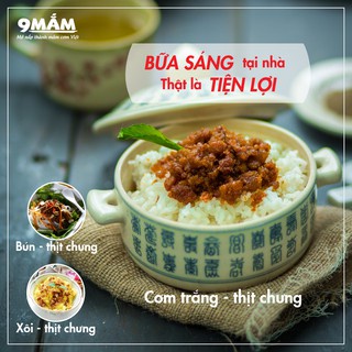 Thịt chưng mắm tép 9MẮM hút chân không 500g