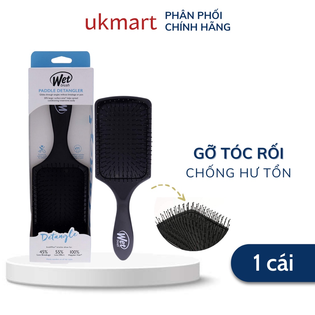 Lược Gỡ Rối Wet Brush Original Detangler Chống Rụng Tóc