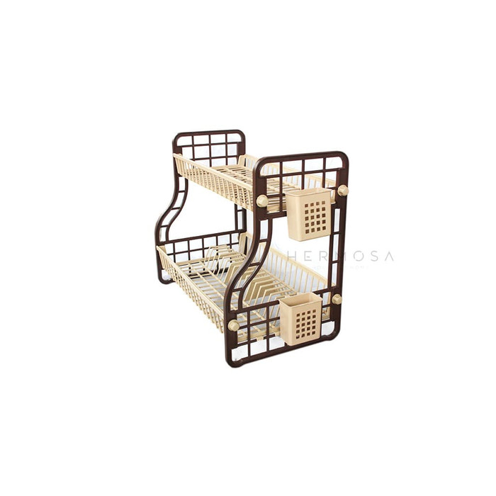 Giá Nhựa 2 Tầng Đựng Đĩa May Mắn Tiện Dụng | BigBuy360 - bigbuy360.vn