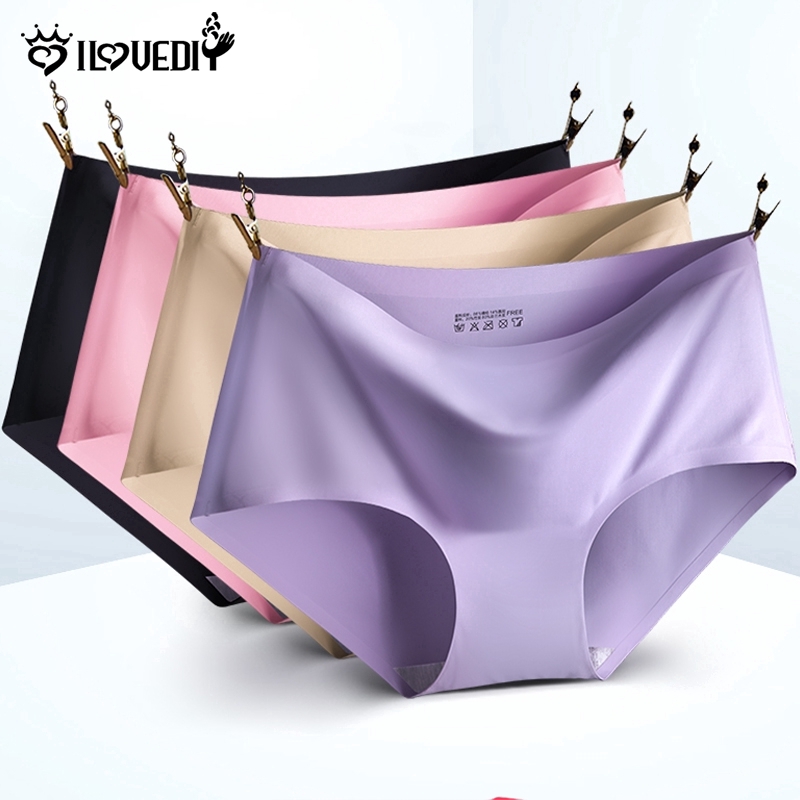 Quần lót lụa + nylon mềm mại gợi cảm giản dị cho nữ