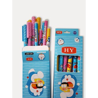 Hộp 12 cây bút bi gel xóa được (TÍM)