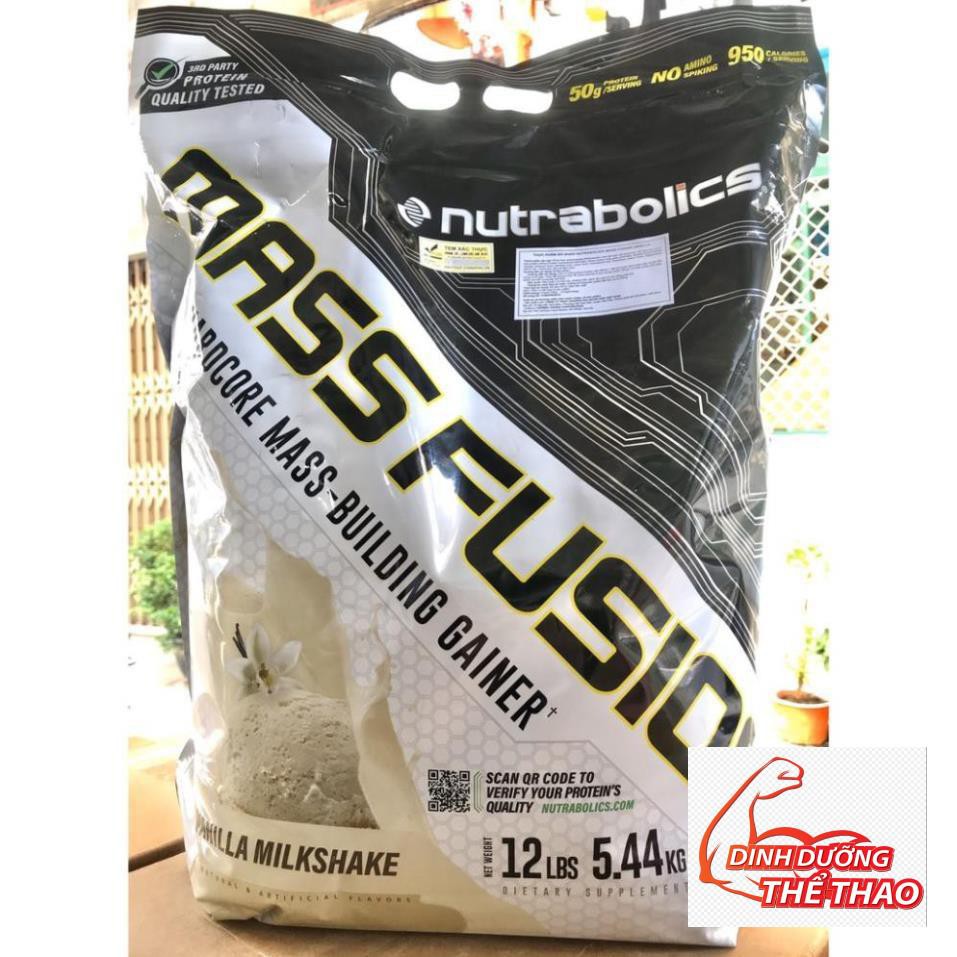 Sữa Tăng Cân Tăng Cơ Nutrabolics Mass Fusion 12lbs - Chính Hãng 100%
