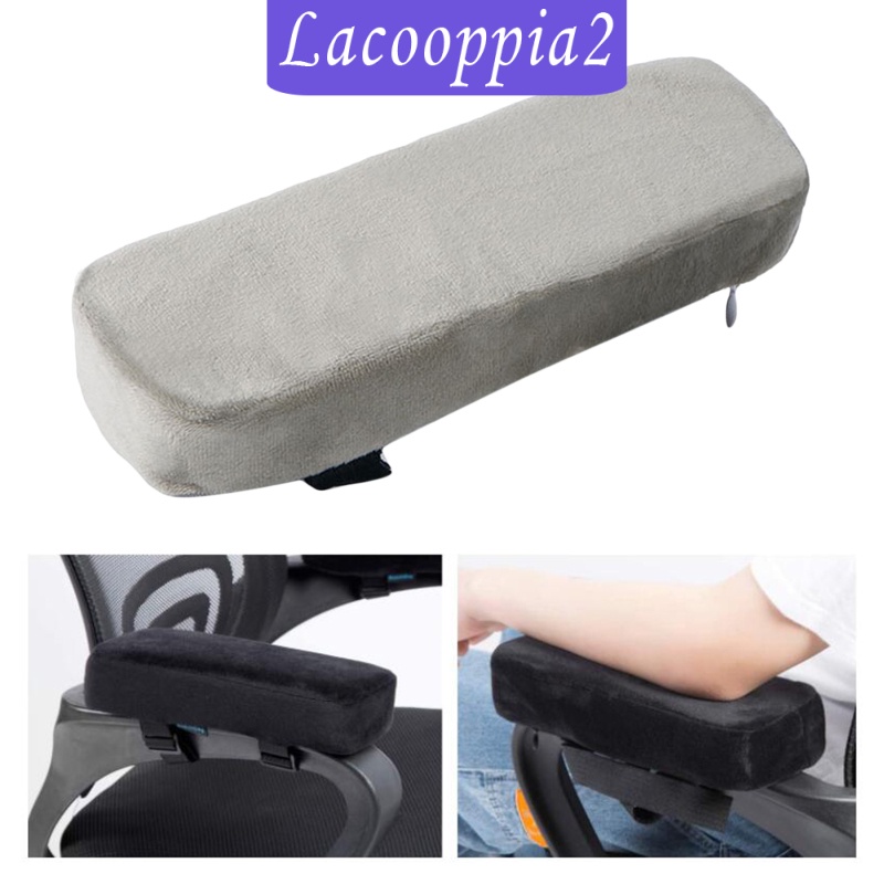 [LACOOPPIA2]2-Piece Set Chair Armrest Cushions Elbow Pillow Pressure Relief Office Chair Gaming Chair Memory Foam Armrest Pads