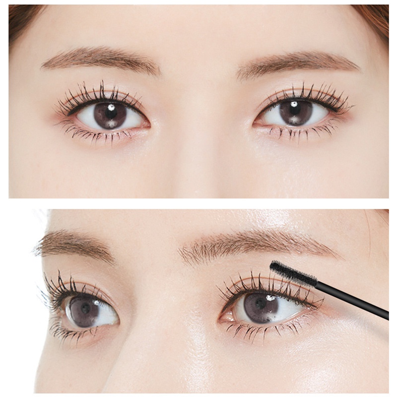 Set Mascara Và Bút Kẻ Mắt Màu Đen Lâu Trôi Chống Thấm Nước