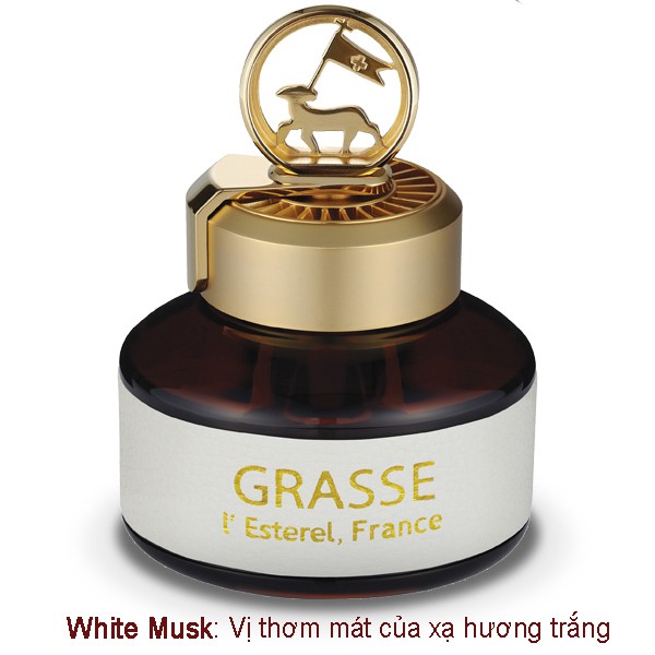 Nước hoa cao cấp Hàn quốc cho xe oto Bullsone Grasse -110ml - thơm lâu, hương thơm dịu nhẹ