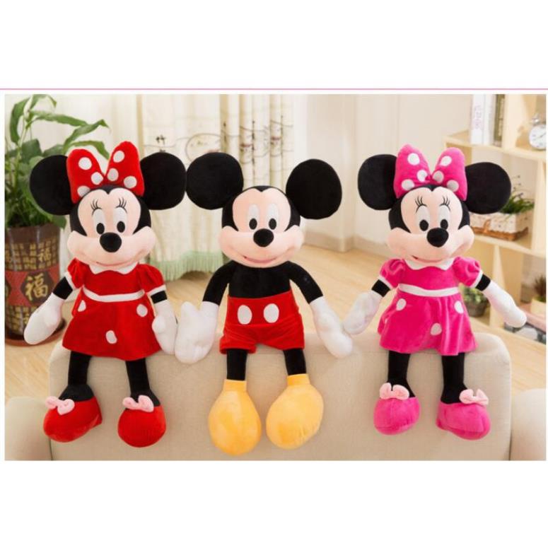 Thú bông chuột Mickey / Minnie dễ thương classic mickey Minnie Stuffed toys