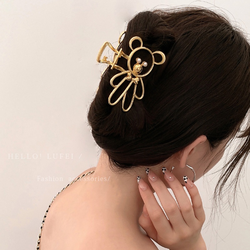 Kẹp tóc càng cua thiết kế tinh tế hợp thời trang cho nữ