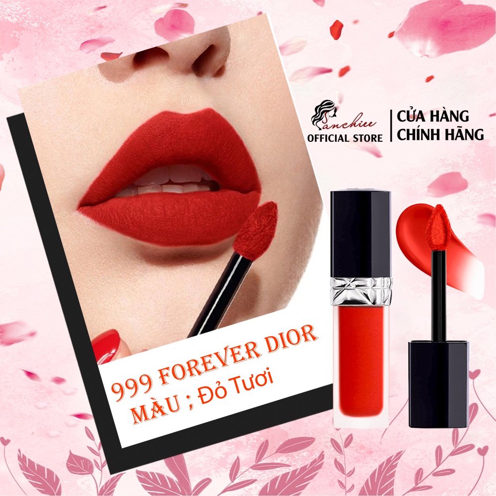 Son Kem Dior Rouge Dior Forever Liquid. Chất Son lì mịn, lên môi quyến rũ và thu hút, [ Hot 2021]