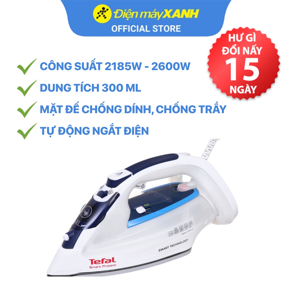 Bàn ủi hơi nước Tefal FV4980E0