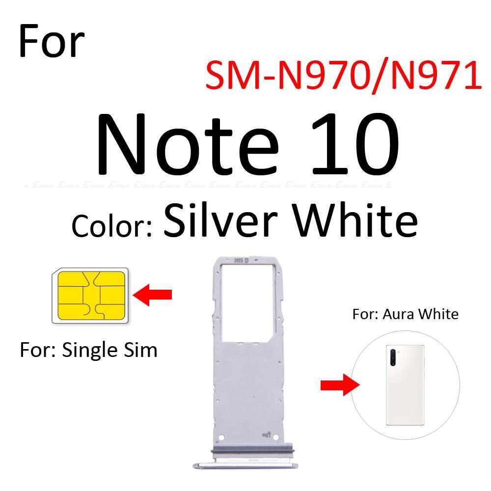 Khay đựng thẻ nhớ micro SD cho Samsung Galaxy Note 10 Plus 5G N970 N975 N976