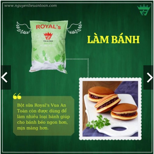 Bột Sữa Royal's Cao Cấp 5kg Pha Tất Cả Các Loại Trà Sữa