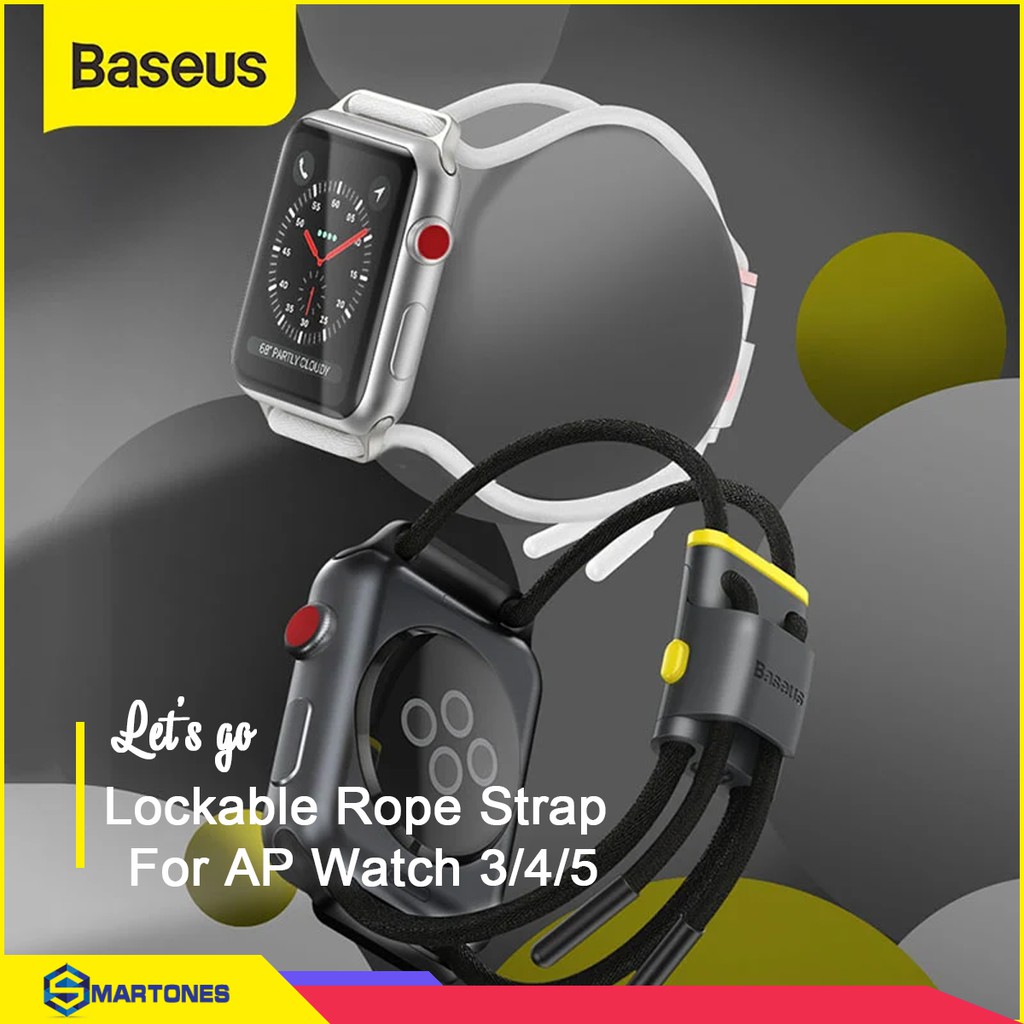 Dây đeo đồng hồ Baseus Let's go cho Watch 3/4/5 size 38/40/42/44mm