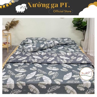Ga chống thấm cotton cao cấp chính hãng PT, ga trải giường chống thấm không nóng, bí lưng không sột soạt (được chọn mẫu)