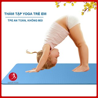 Thảm Tập Yoga Trẻ Em - Thảm Yoga BODHI Dành Cho Trẻ Em Không Mùi Chống Trượt An Toàn Tuyệt Đối #QYTTE01