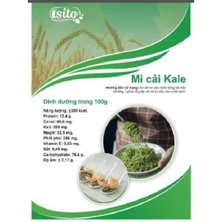 MÌ RAU CẢI KALE ORGANIC ( CÔNG TY ISITO VIỆT NAM) ( Mẫu mới )