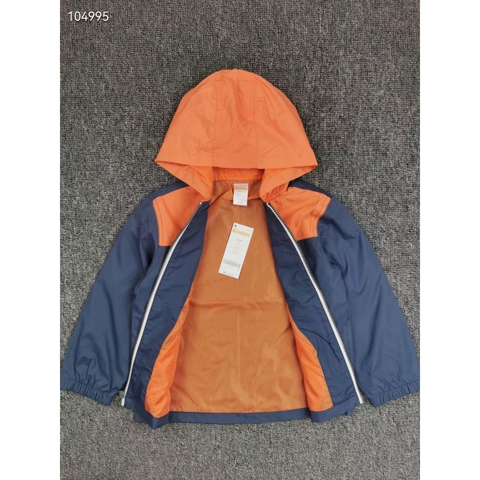 Áo khoác gió 2 lớp hàng Gymboree cho bé trai size đại 4y - 12y