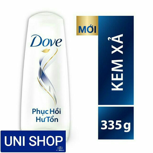 DOVE kem xả phục hồi hư tổn 335g