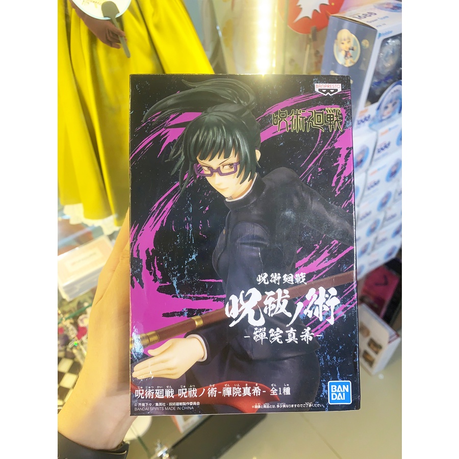 Mô Hình Chính Hãng Anime Jujutsu Kaisen, Chú Thuật Hồi Chiến, Zenin Maki, Gojou Satoru, Sukuna, Miwa Kasumi