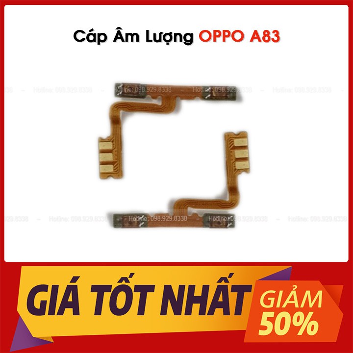 Cáp Phím Âm Lượng OPPO A83 Zin Bóc Máy