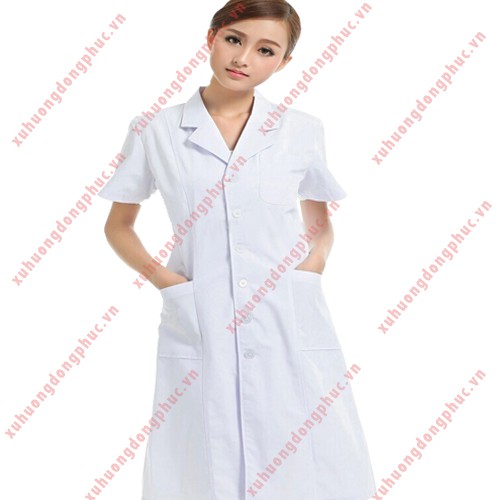 Áo bác sĩ tay ngắn nữ kate ford