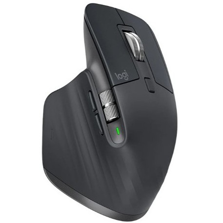 Chuột không dây Logitech MX Master 3 Đen 4000 DPI - Hàng chính hãng - BH 12 tháng