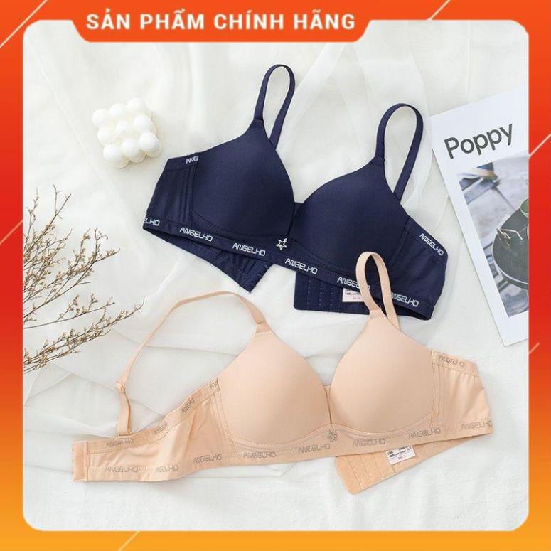 Áo Lót Su Đệm Mỏng Không Gọng Mềm Mát Dây Chữ Ôm Gọn Ngực 3285