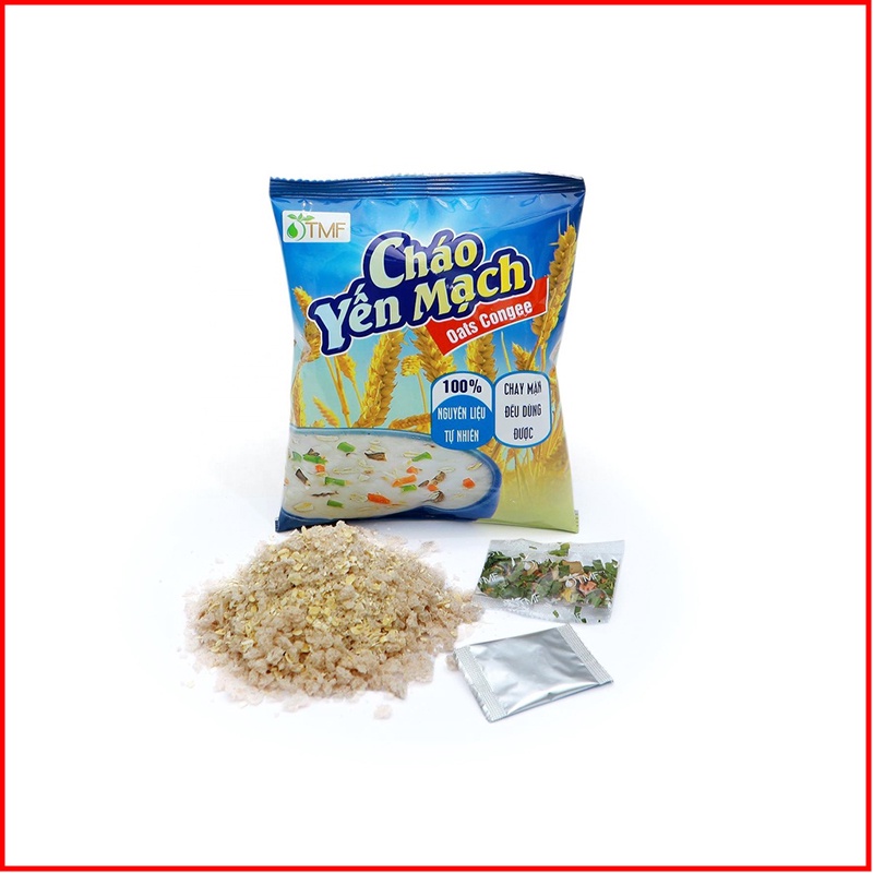 Cháo Yến mạch dinh dưỡng Tâm Minh 50g/gói [Thùng 30 gói]