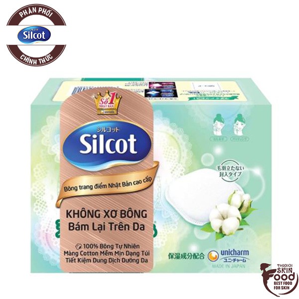 Bông Tẩy Trang Silcot Soft Touch Premium Cotton (66 Miếng)